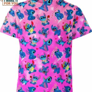 Lilo And Stitch Funny Shirt, Gift Ideas For Cartoon Lovers