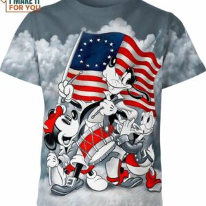 Mickey Mouse And Donald Duck Shirt