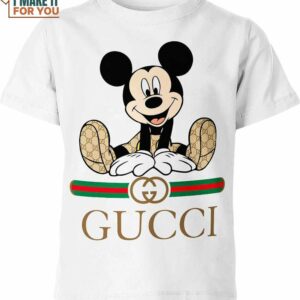 Mickey Mouse Gucci Chanel Shirt