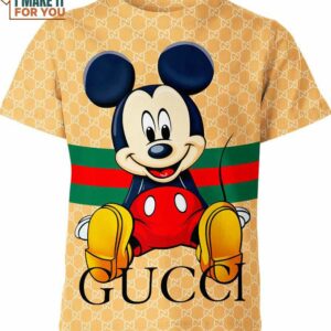 Mickey Mouse Gucci Fan Shirt