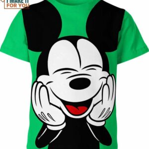 Mickey Mouse Happy Green Shirt