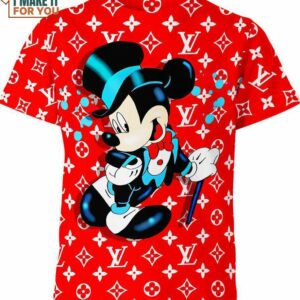 Mickey Mouse Louis Vuitton Shirt