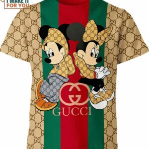 Mickey Mouse Minnie Mouse Gucci Shirt