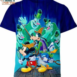 Mickey Mouse Pluto Donald Duck Shirt