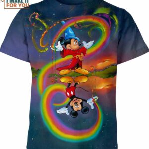 Mickey Mouse Rainbow Shirt