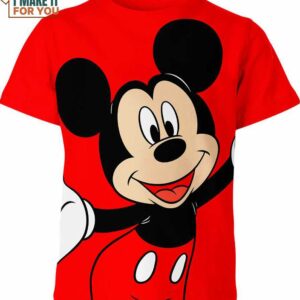 Mickey Mouse Red Shirt