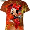 Minnie Mouse Colorful 3D Shirt