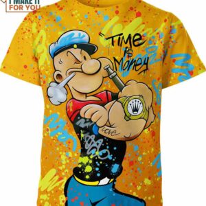 Popeye Colorful 3D Shirt