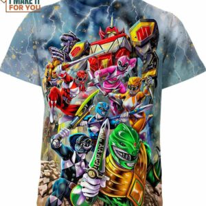 Power Rangers 3D Shirt