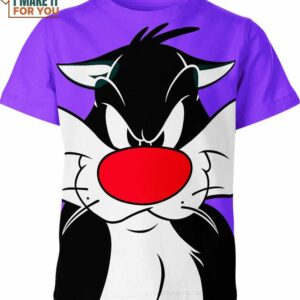 Sylvester Looney Tunes Purple Shirt