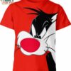 Sylvester Looney Tunes Red Shirt