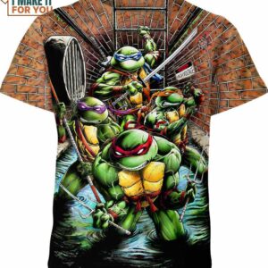 Teenage Mutant Ninja Turtles 3D Shirt