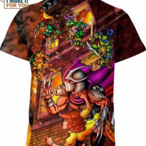 Teenage Mutant Ninja Turtles Cartoon Shirt
