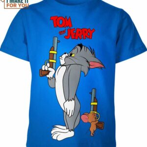 Tom And Jerry Gun Fight Shirt