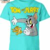 Tom And Jerry Retro Logo Shirt