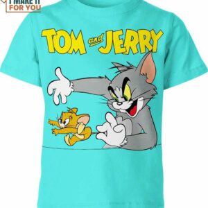Tom And Jerry Retro Logo Shirt