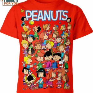 Peanuts Charlie Brown Snoopy All Character Shirt