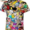 All Characters Cartoon Network Shirt, Cartoon Lovers Gift