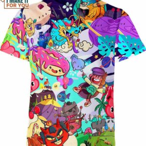 Animation All Character Shirt, Cartoon Lover Gifts