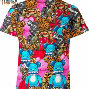 Bear Disney Collage Brands Shirt, Cartoon Lover Gifts