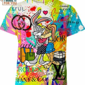 Bugs Bunny Lola Bunny Gucci Rolex Chanel Dior Louis Vuitton Looney Tunes Shirt