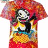 Felix The Cat Louis Vuitton Red Shirt