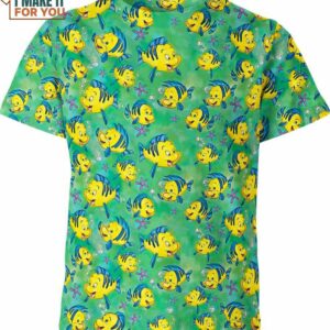 Flounder The Little Mermaid Shirt