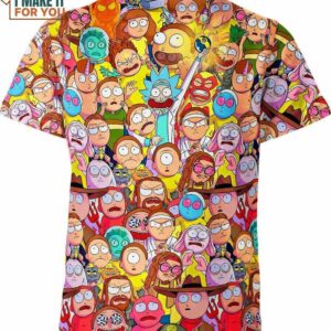 Rick And Morty All Character Shirt