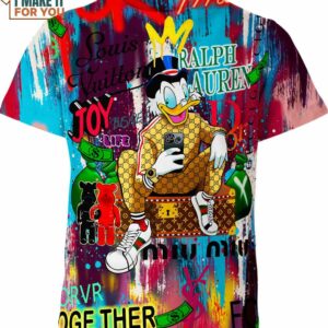 Scrooge Mcduck Gucci Louis Vuitton Shirt