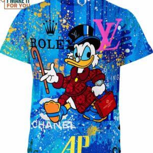 Scrooge Mcduck Louis Vuitton Patek Philippe Shirt