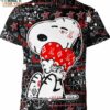 Snoopy Louis Vuitton Draw Shirt
