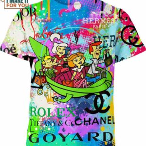 The Jetsons Louis Vuitton Gucci Dior Fendi Rolex Shirt