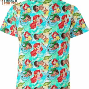 The Little Mermaid Moana Shirt