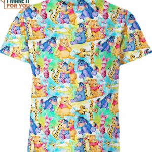 Winnie The Pooh Pattern Shirt