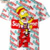 Bart Simpson Supreme Nike Shirt