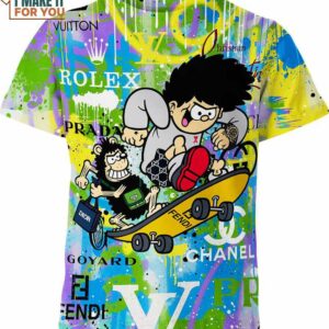 Dennis Gnasher Gucci Rolex Dior Fendi Shirt