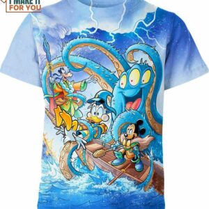 Donald Duck Pluto Mickey Mouse Adventure Shirt