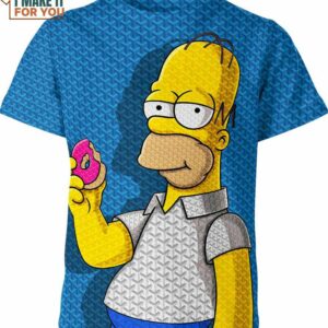 Homer Jay Simpson Maison Goyard The Simpsons Shirt