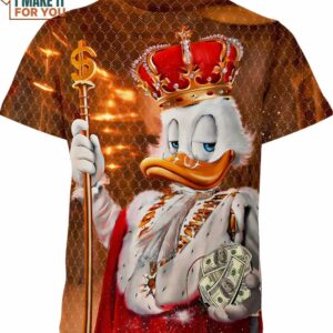 King Scrooge Mcduck Dollar Shirt