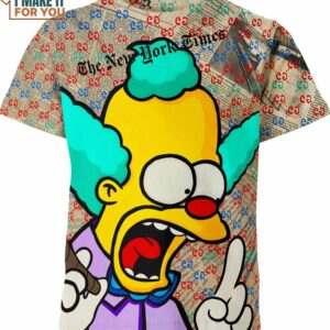 Krusty The Clown Gucci Shirt