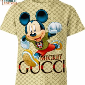 Mickey Mouse Gucci Tiger Shirt