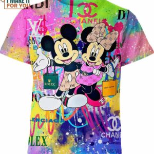 Mickey Mouse Minnie Mouse Gucci Shirt