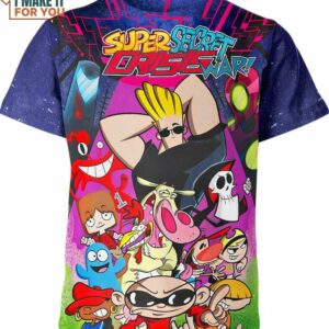 Mix Cartoon Characters Shirt