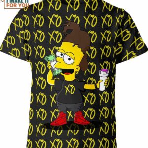 Bart Simpson The Simpsons XO Shirt