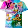 Daisy Duck Donald Duck Gucci Louis Vuitton Shirt