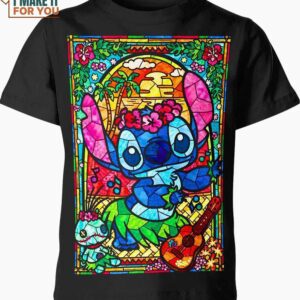 Lilo And Stitch Stained Glass Shirt