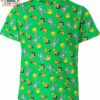 Looney Tunes Funny Face Green Shirt