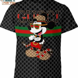 Mickey Mouse Gucci Snake Shirt