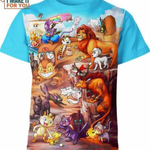 Pop Culture Cartoon Cats Shirt