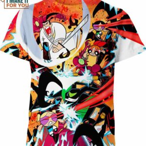 Samurai Jack The Powerpuff Girls Shirt
